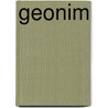 Geonim by Frederic P. Miller