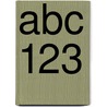 Abc 123 door Tba