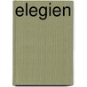 Elegien by Johann Friedrich Jacob