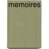 Memoires door Acad�Mie De Stanislas