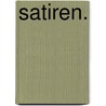 Satiren. door Quintus Horatius Flaccus