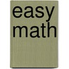 Easy Math door Lauren Shapiro