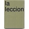 La Leccion by Judy Nayerl