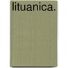 Lituanica. by August Schleicher