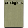 Predigten. by Wilhelm Hossbach