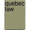 Quebec law by Books Llc