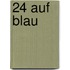 24 auf blau