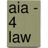Aia - 4 Law door Bpp Learning Media
