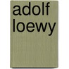 Adolf Loewy door Jesse Russell
