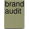 Brand Audit door Xinwen (Fina) Xu