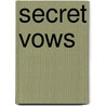 Secret Vows door Mary Reed McCall