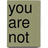 You Are Not by Stephen Wolinsky