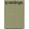 Lyraklänge. door Ignaz Hub