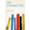 On Character door J. (Jean) Guibert