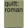 Quitt: Roman door Richard Zur Megede Johannes