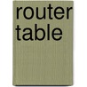 Router Table door Matt Kenney