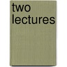 Two Lectures by Charles Brooks