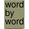 Word by Word door Christopher Hager