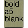 Bold A5 Blank door Gnu Pop