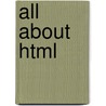 All About Html door M. Moses Antony Rajendran