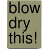 Blow Dry This! door Hilda Villaverde