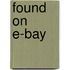 Found On E-Bay