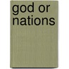 God or Nations door William Durland