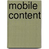 Mobile Content by Emanuel Hanser-Strecker