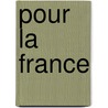 Pour La France door Michael Cox