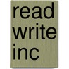 Read Write Inc door Ruth Miskin