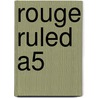 Rouge Ruled A5 by Gnu Pop