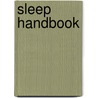 Sleep Handbook door Nancy Lagomarsino