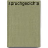 Spruchgedichte by Hans Sachs