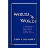 Words on Words door John Bremner