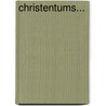 Christentums... door Carl Heinrich Georg Venturini