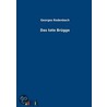Das Tote Br Gge door Georges Rodenbach