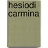 Hesiodi Carmina