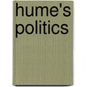 Hume's Politics door Andrew Sabl