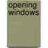 Opening Windows