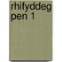 Rhifyddeg Pen 1