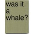 Was It A Whale?