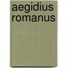 Aegidius Romanus by Jesse Russell