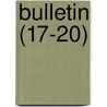 Bulletin (17-20) by Soci?t? D'?Tudes D'Avallon