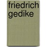 Friedrich Gedike door Franz Christoph Horn