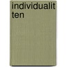 Individualit Ten by Malwida von Meysenbug