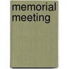 Memorial Meeting door American funds for Jewish war committee