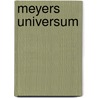 Meyers Universum door Joseph Meyer