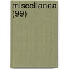 Miscellanea (99) door Libri Gruppo