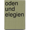 Oden und Elegien door Johann Heinrich Voss