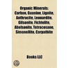 Organic minerals door Books Llc